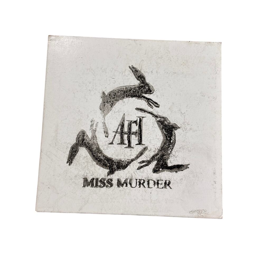 AFI Miss Murder Single Decemberunderground Cardboard Promo CD A.F.I. + Sticker